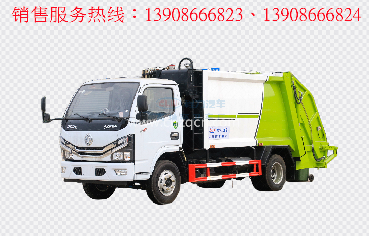 東風小多利卡D6壓縮式垃圾車