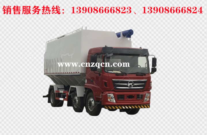 凱馬運騰小三軸散裝飼料運輸車