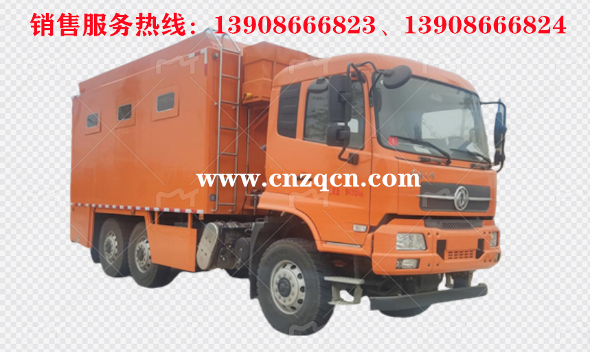 東風(fēng)后雙橋四驅(qū)后勤應(yīng)急保障餐車(chē)