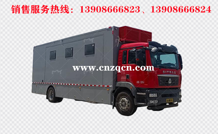 重汽汕德卡單橋宿營(yíng)車(chē)