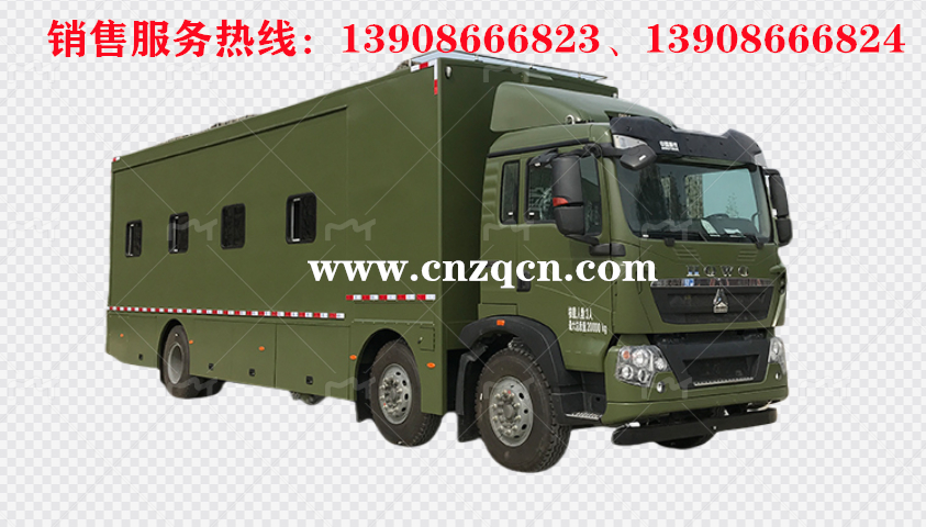 重汽豪沃小三軸宿營(yíng)車(chē)