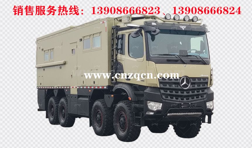 奔馳Arocs前四后八宿營(yíng)車(chē)